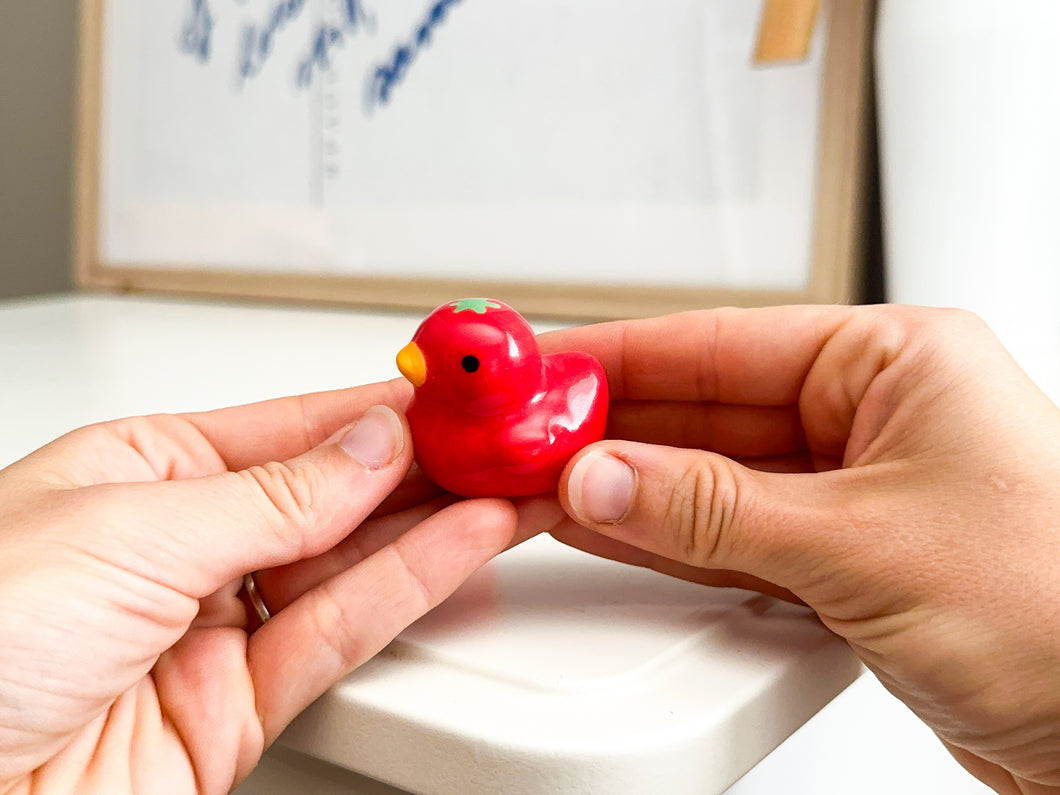 Tomato Ducky Desk Pal