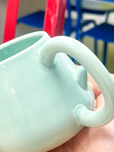 Load image into Gallery viewer, Chunky Snorlax Right Mug Gold Luster
