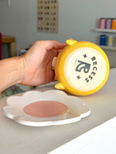 Load image into Gallery viewer, Fruity Bear: Peach Tea Cup &amp; Saucer Set
