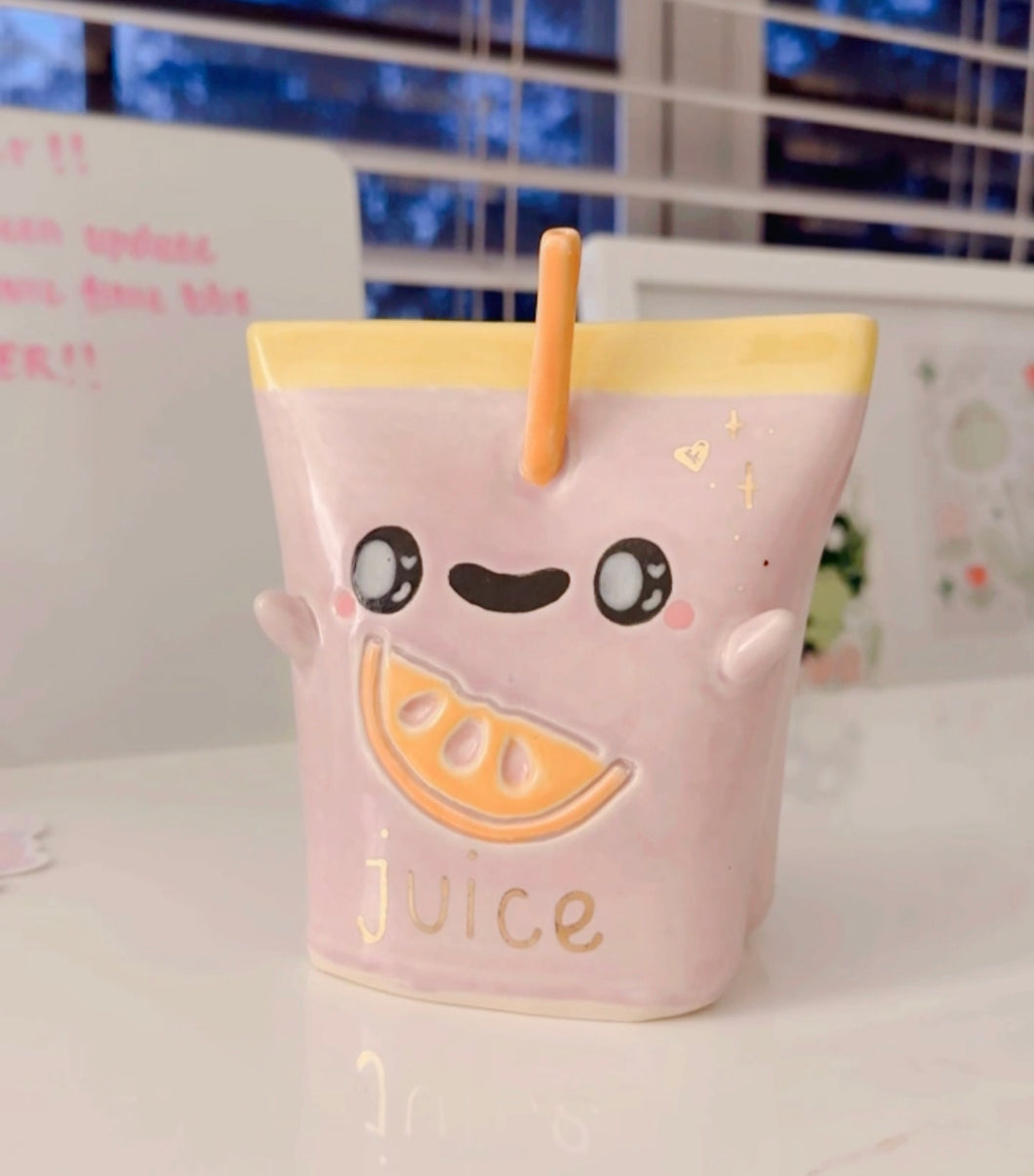 Day 10: Juice Pouch Vase
