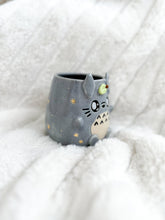 Load image into Gallery viewer, Gray Totoro Cup - Gold
