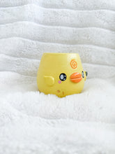 Load image into Gallery viewer, Chunky Lil Ducky w/ Knife  - Gold Luster
