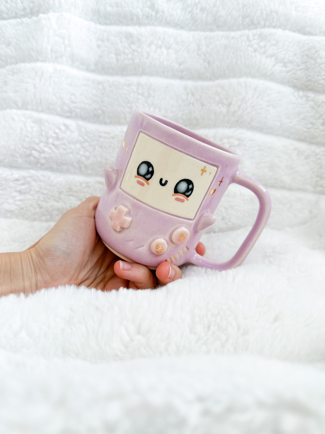 Chunky Gameboi Mug - Gold Luster