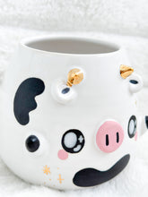 Load image into Gallery viewer, DISCOUNTED Chunky Lil Moo Cow - Gold Luster

