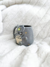 Load image into Gallery viewer, Gray Totoro Mug - Gold
