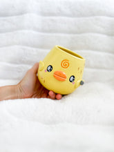 Load image into Gallery viewer, Chunky Lil Ducky w/ Knife  - Gold Luster
