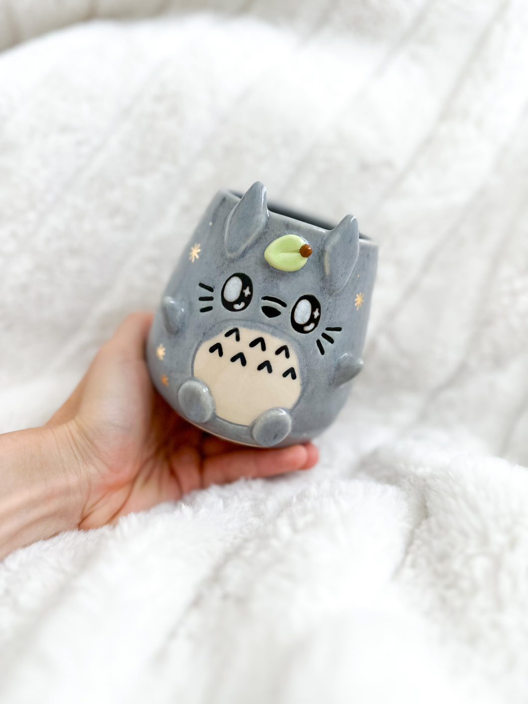 Gray Totoro Cup - Gold