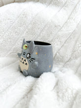 Load image into Gallery viewer, DISCOUNTED Gray Totoro Cup - Gold
