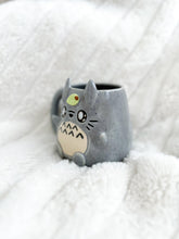Load image into Gallery viewer, Chunky Gray Totoro Mug
