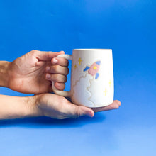 Load image into Gallery viewer, Preorder: Rocket Ship Mug 16oz
