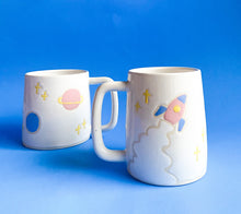 Load image into Gallery viewer, Preorder: Rocket Ship Mug 16oz
