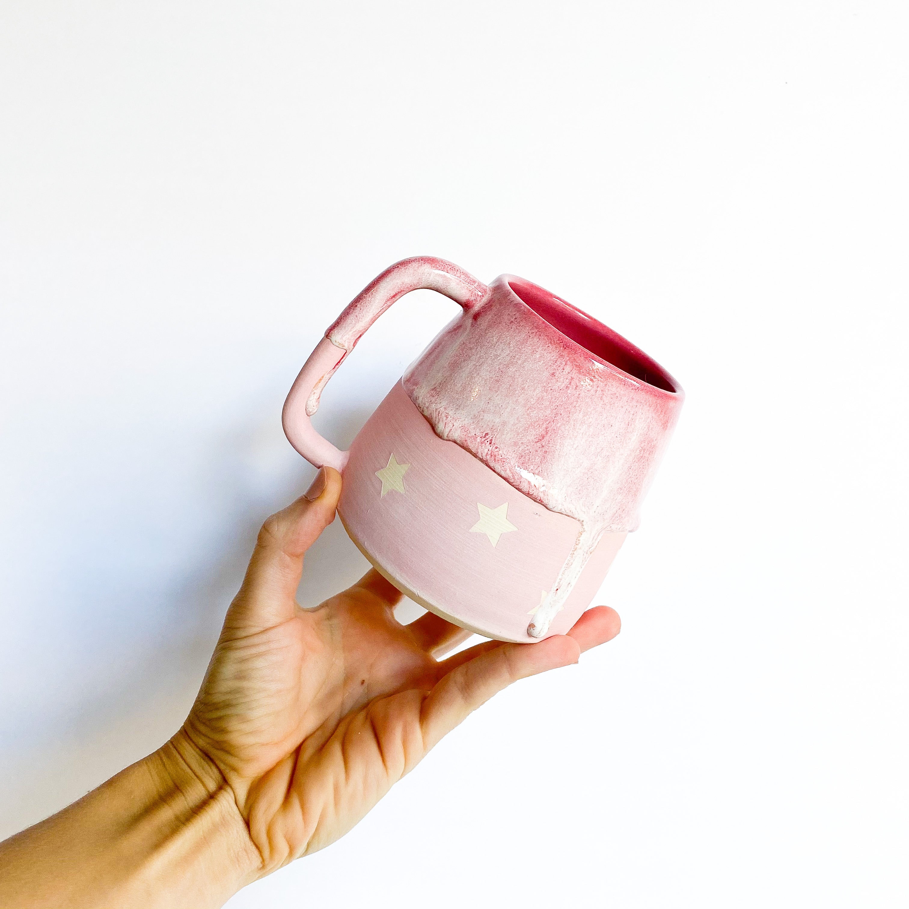Rose Star Drip Mug 14oz