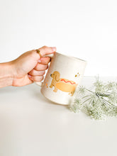 Load image into Gallery viewer, Hawt Dog with Gold 18oz Mug (6)
