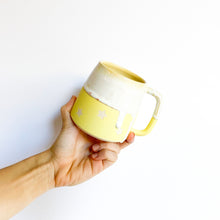 Load image into Gallery viewer, Lemon Star Drip Mug 12oz
