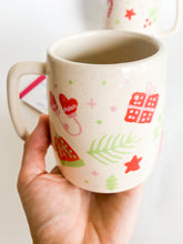 Load image into Gallery viewer, Holiday Mug 14oz w/ Speckles 38
