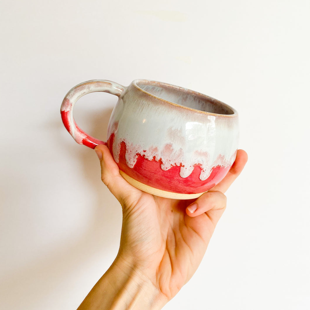 Lavender Drip Latte Mug 14oz