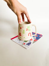 Load image into Gallery viewer, Holiday Mug 14oz w/ Speckles 38
