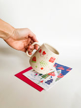 Load image into Gallery viewer, Holiday Mug 14oz w/ Speckles 37
