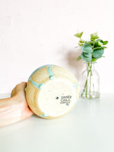 Load image into Gallery viewer, Turquoise Drip Planter 4.5” x 3.75” (21)
