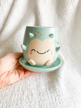 Load image into Gallery viewer, Chunky Snorlax Planter *RESERVED*
