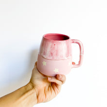 Load image into Gallery viewer, Rose Star Drip Mug 14oz
