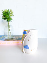 Load image into Gallery viewer, Groovy Rainbow &amp; Gold Stars Tumbler (22)
