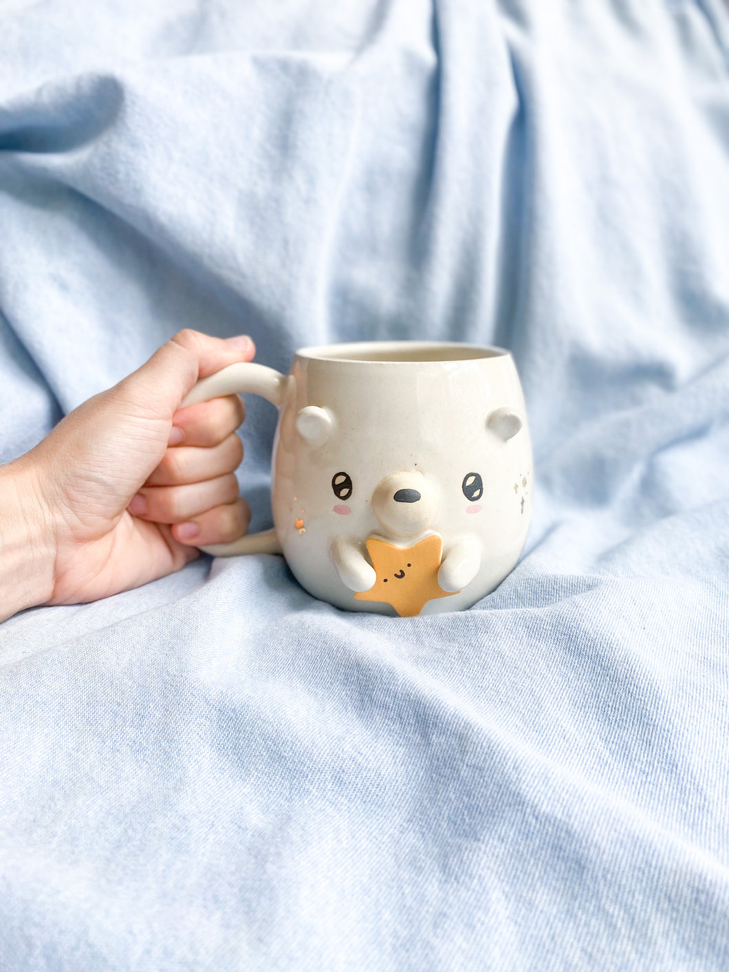 Lil Bear With Star Mug 16oz