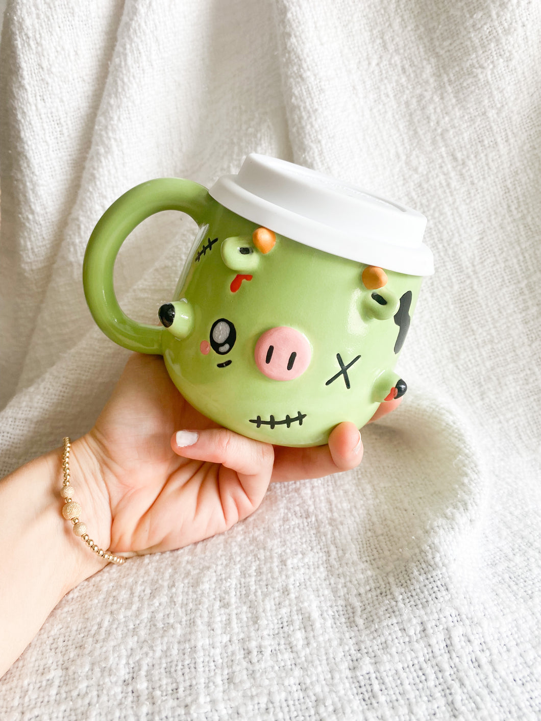 Lil Zombie Cow Travel Mug