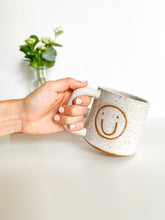 Load image into Gallery viewer, Speckled Happy Mug 14oz (64)
