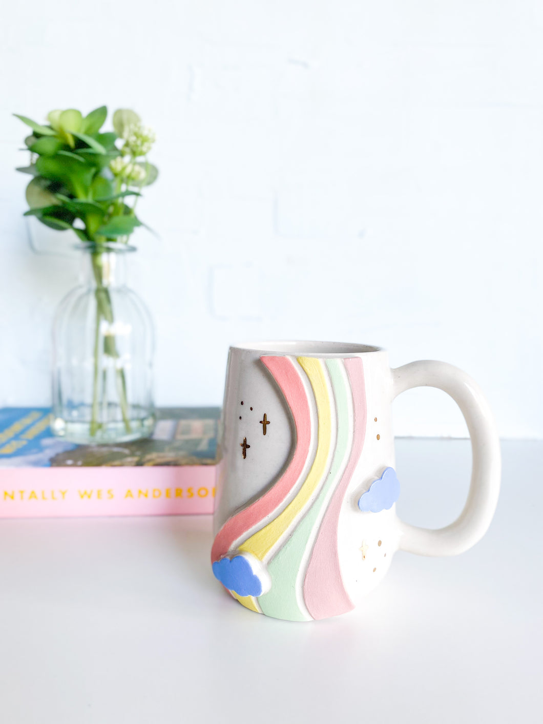 Groovy Rainbow & Gold Stars Mug (21)