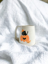Load image into Gallery viewer, LIMITED EDITION Lil Black Cat &amp; Pumpkin 14oz
