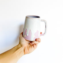 Load image into Gallery viewer, Lavender Star Drip Mug 14oz
