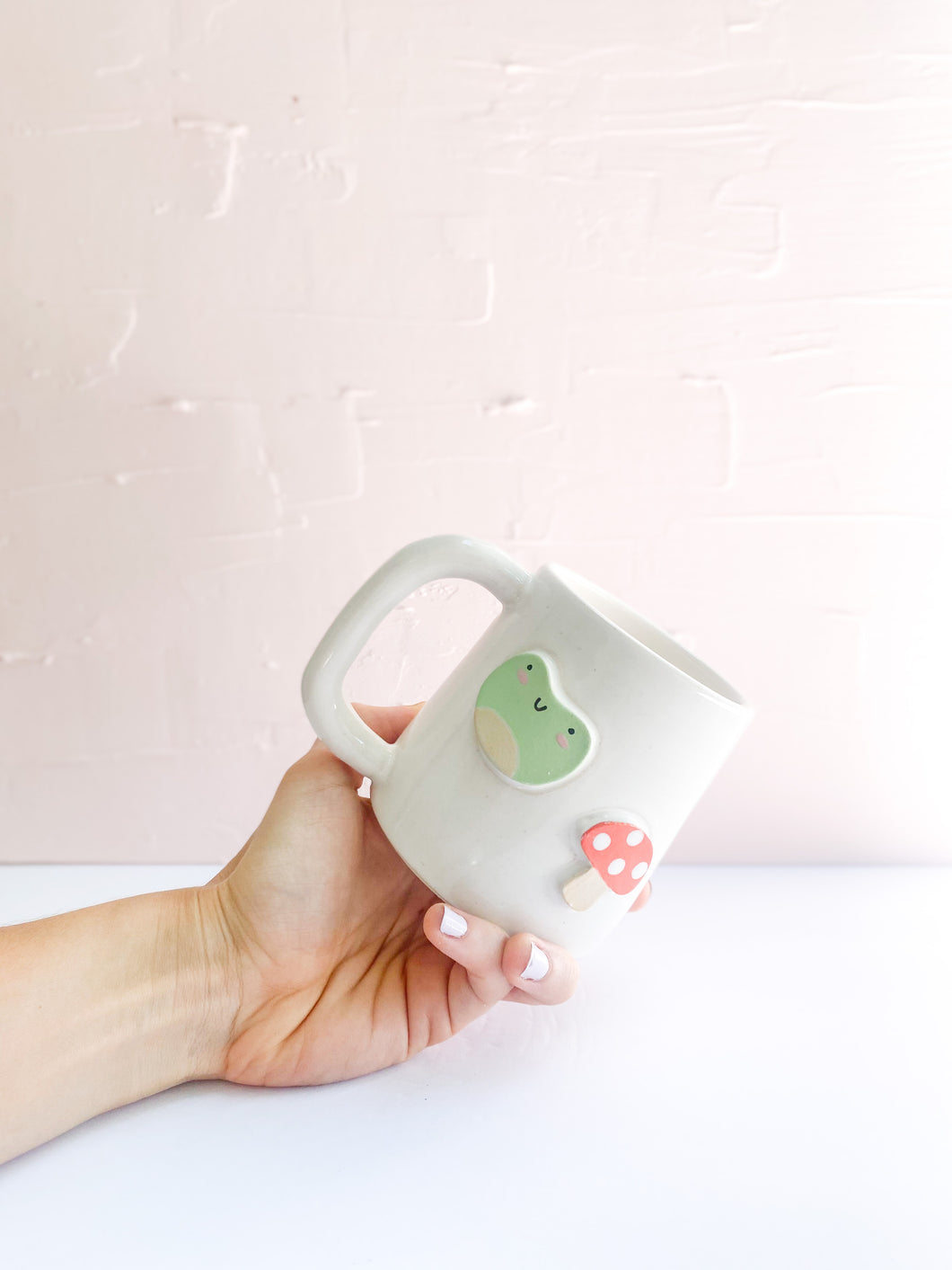 Froggy & Mushrooms Mug 14oz (47)