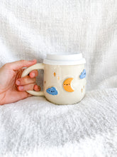Load image into Gallery viewer, Moon &amp; Emotional Stars Sippy Mug 16oz
