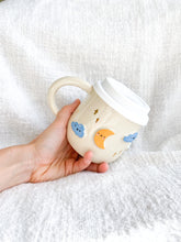 Load image into Gallery viewer, Moon &amp; Emotional Stars Sippy Mug 16oz
