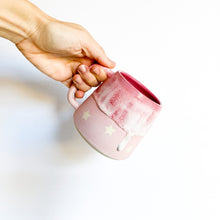 Load image into Gallery viewer, Rose Star Drip Mug 14oz
