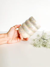 Load image into Gallery viewer, White Opal 12oz Bubbler Tumbler (40)
