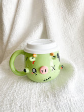 Load image into Gallery viewer, Lil Zombie Cow Travel Mug
