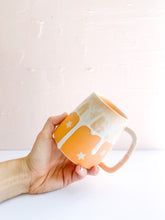 Load image into Gallery viewer, Sherbet Star Drip Mug 14oz (35)
