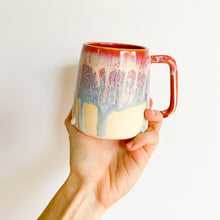 Load image into Gallery viewer, Rainbow Drip Mug 16oz
