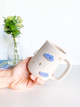 Load image into Gallery viewer, Emotional Clouds &amp; Gold Stars Mug (28)
