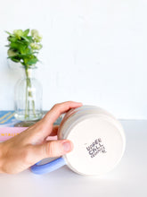 Load image into Gallery viewer, Opal Cloud Latte Mug Blue Handle (33)
