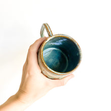 Load image into Gallery viewer, Turquoise Drip Mug (88)

