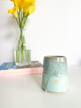Load image into Gallery viewer, Turquoise Star Drip Mug (27)

