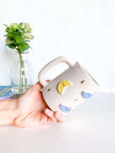 Load image into Gallery viewer, Emotional Clouds &amp; Gold Stars Mug (28)
