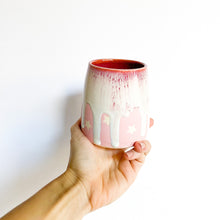Load image into Gallery viewer, Sugar Plum Star Drip Mug 14oz
