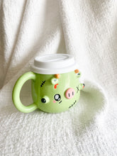 Load image into Gallery viewer, Lil Zombie Cow Travel Mug
