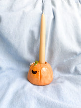 Load image into Gallery viewer, Pumpkin Candle Holder
