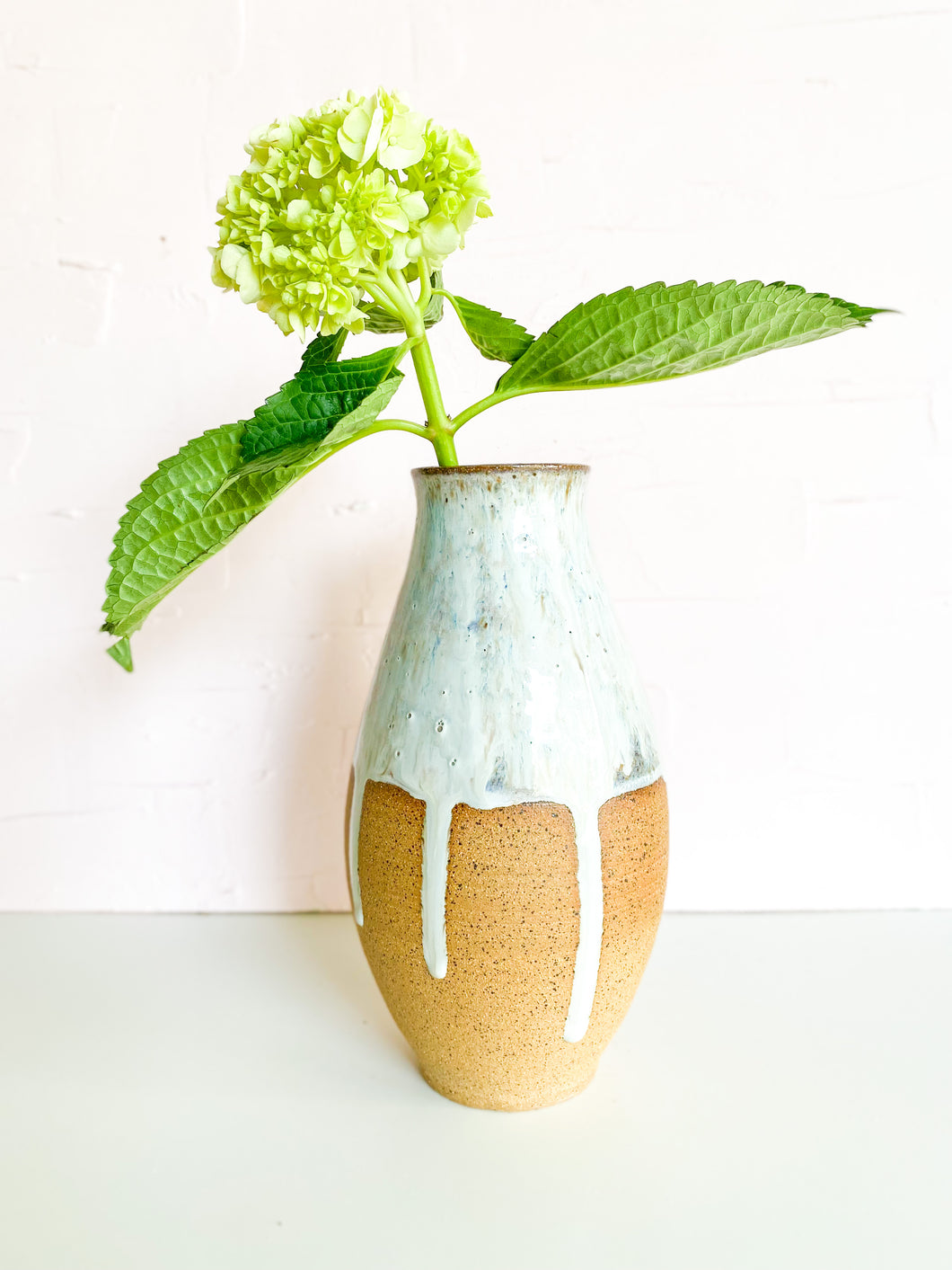 Lavender Drip Vase 9” (32)