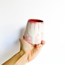 Load image into Gallery viewer, Sugar Plum Star Drip Mug 14oz
